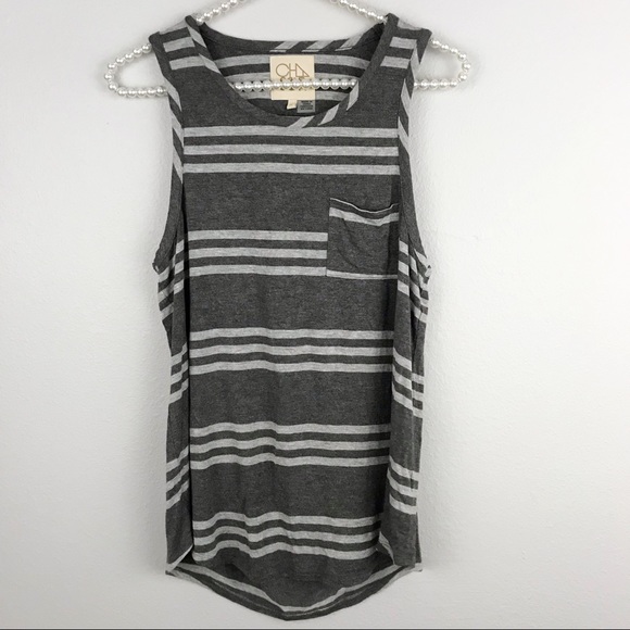 Chaser Tops - Chaser • Grey Tank